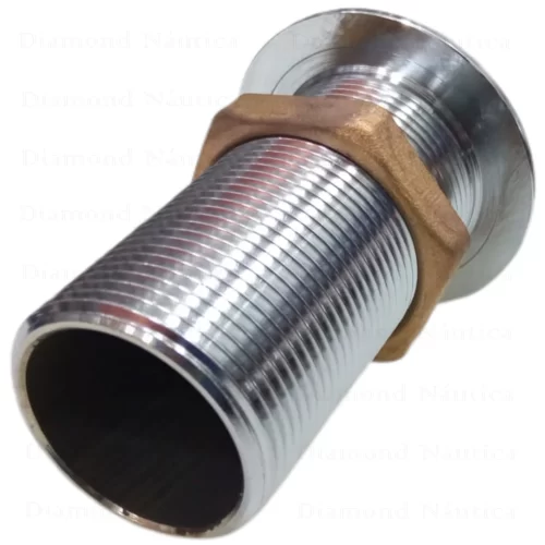 Saída D'água Saída De Costado 1.1/2 Polegadas De Inox Com Bronze