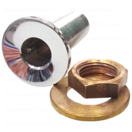 Saída D'água Saída De Costado 3/4 Polegadas De Inox Com Bronze
