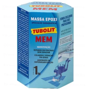 Massa Epóxi Tubolit MEM 1kg – Alta Performance Para Reparos Náuticos E Subaquáticos