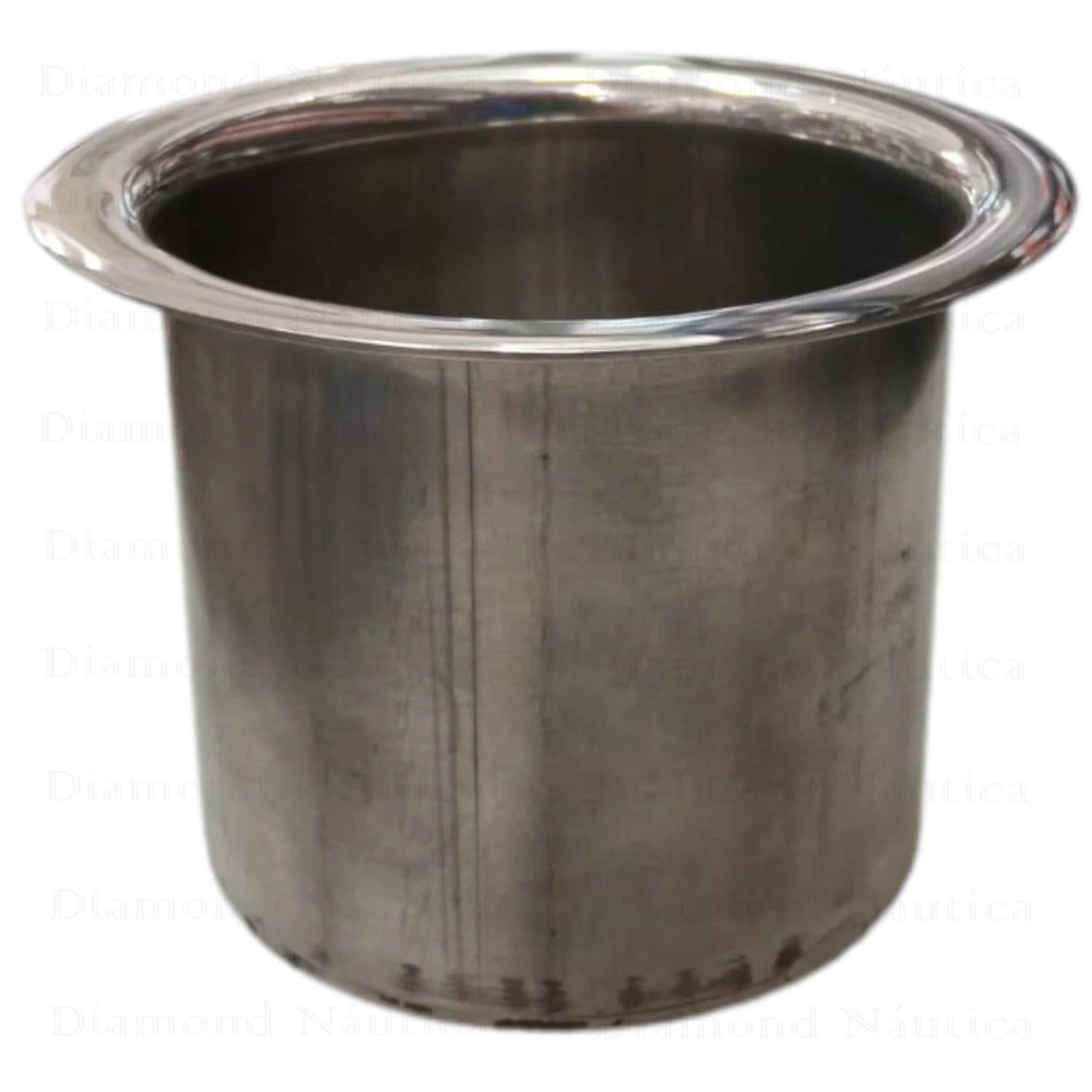 Porta Copo Em Aço Inox Maciço