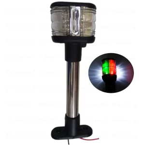 Luz Retangular Fixa De Ancoragem Tricolor