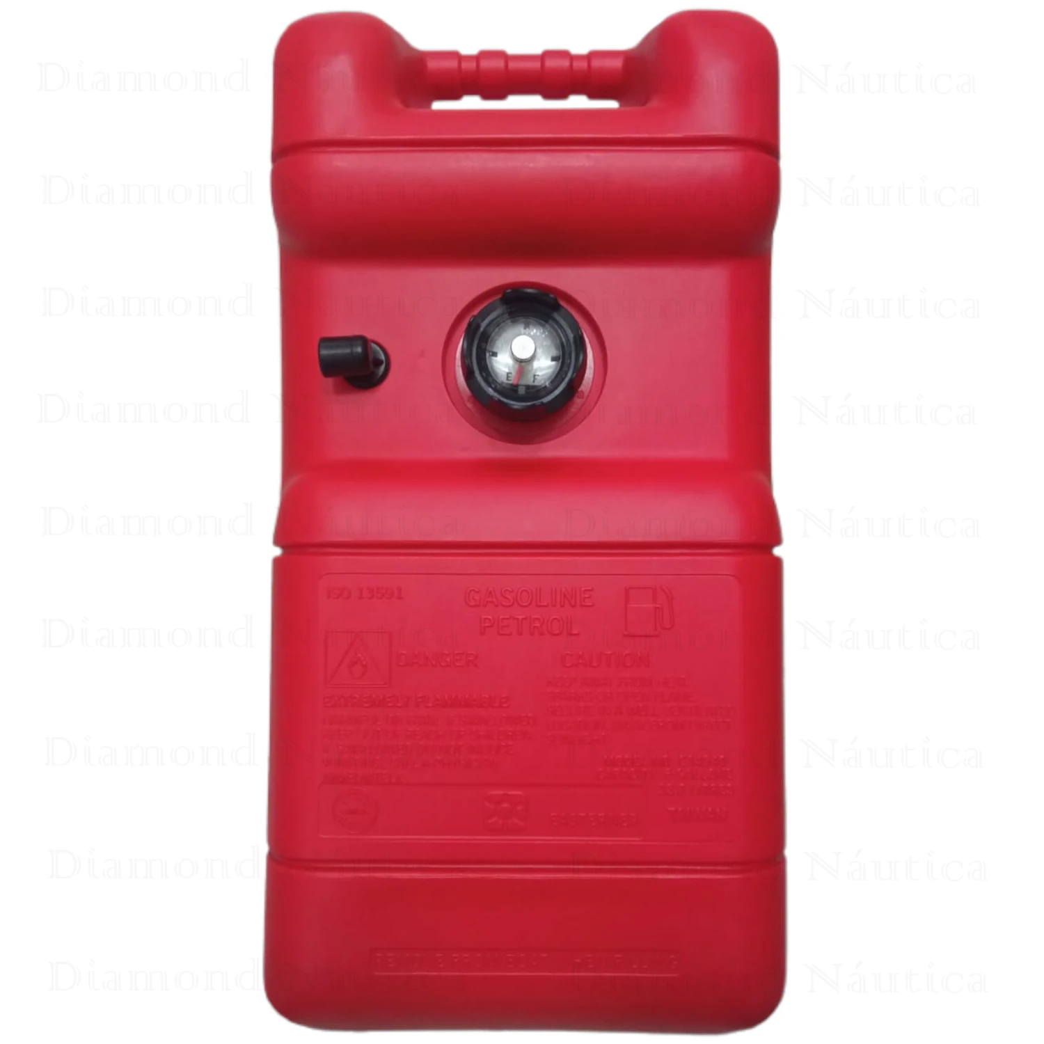 Tanque Galão De Combustível Plástico 22 Litros – Autonomia E Segurança Para Motores De Popa - Imagem 2