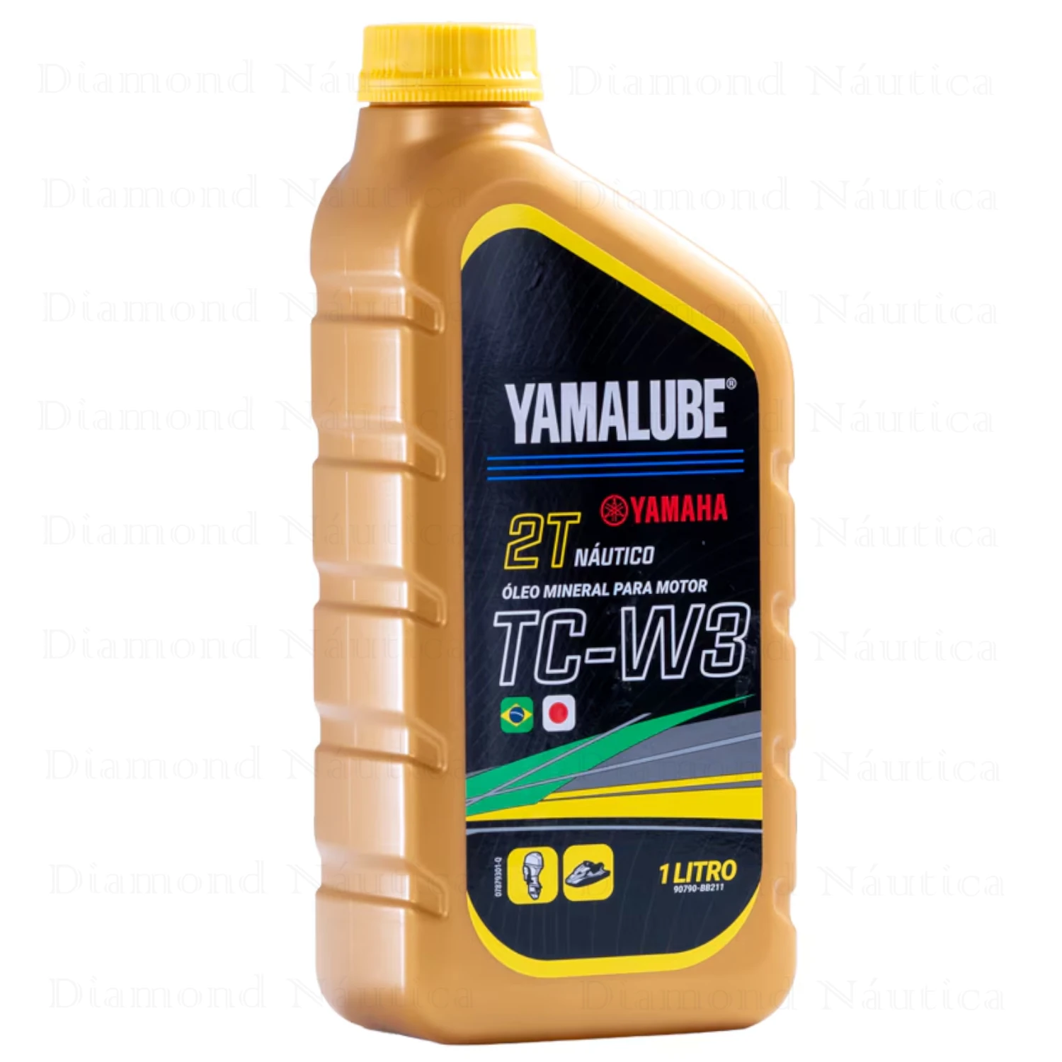 Óleo Yamalube 2T TC-W3 Náutico 1 Litro