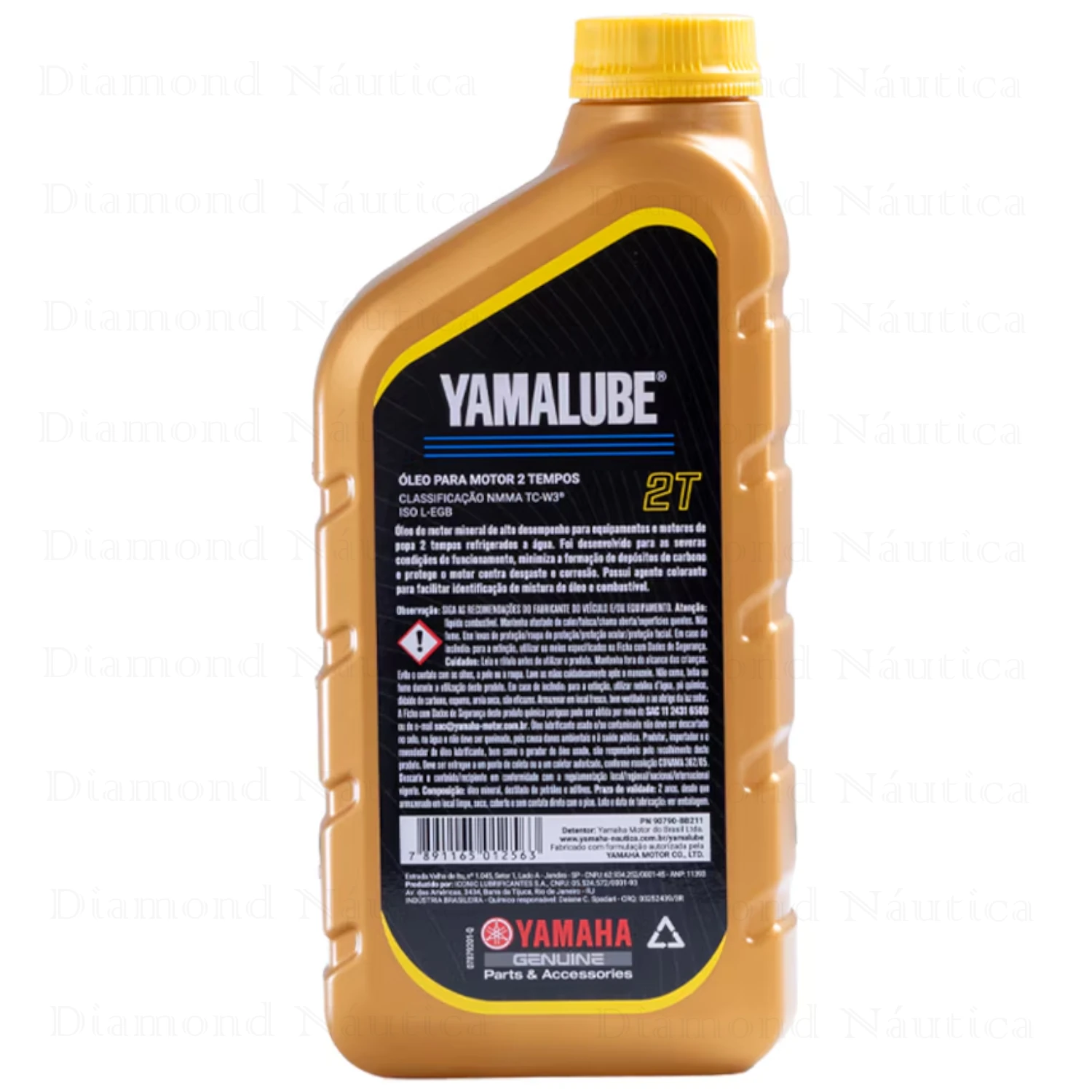 Óleo Yamalube 2T TC-W3 Náutico 1 Litro