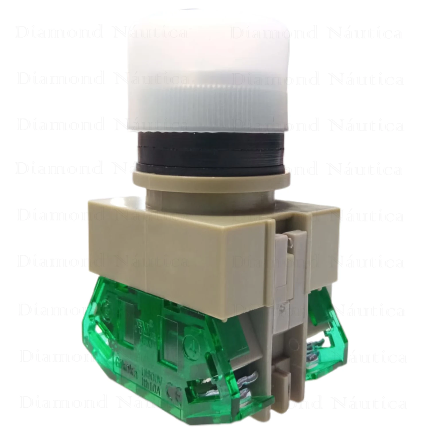 Botão De Parada Com Capa De Silicone Turotest – Segurança Instantânea Para Embarcações