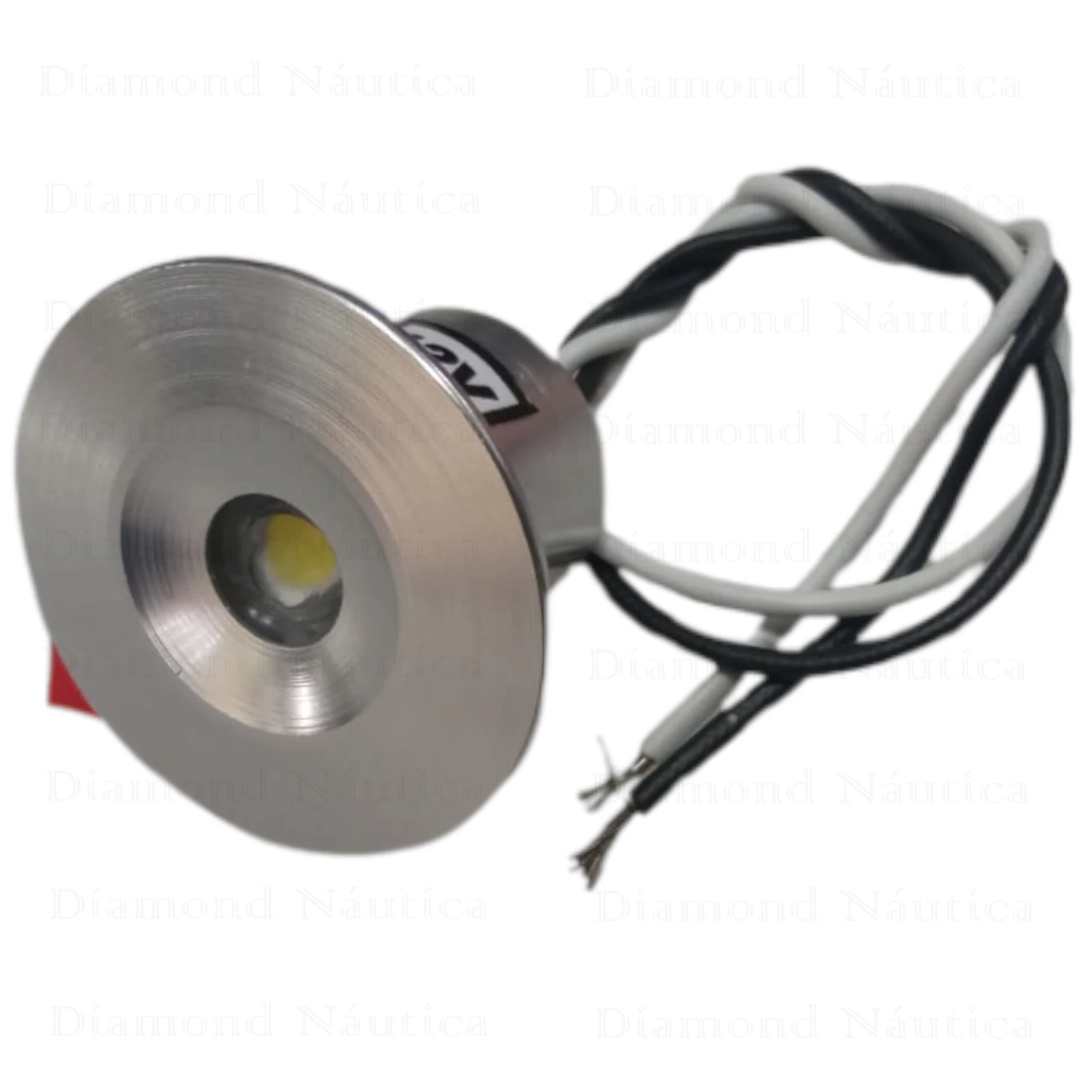 Luz De Cortesia Pontual A Led Branco Frio De 12 Volts