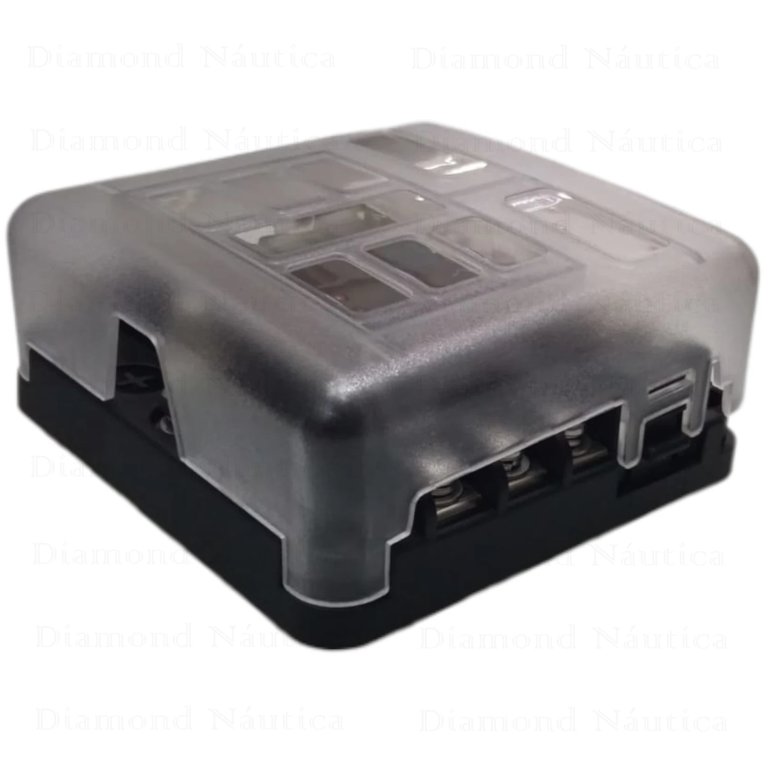 Suporte De Fusível Universal De 6 Vias Com Bloco De Fusíveis