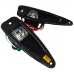 Luz De Bordo Olho De Tubarão Preta