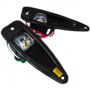 Luz De Bordo Olho De Tubarão Preta