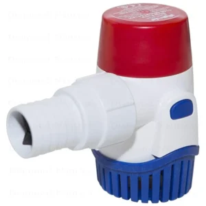 Bomba De Porão Rule 27DA 1100 GPH 12V Para Barcos E Lanchas Com Proteção Térmica